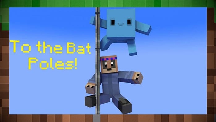 Мод To The Bat Poles Пожарный Шест